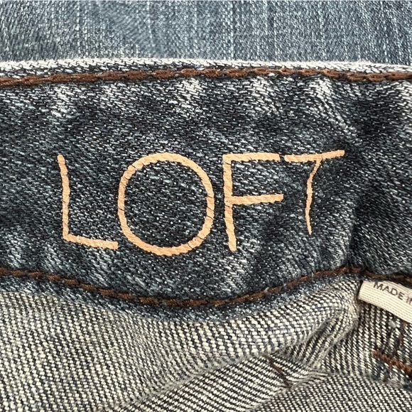 LOFT Curvy Boot Cut Jeans Size 8 Petite Women's - Picture 2 of 6